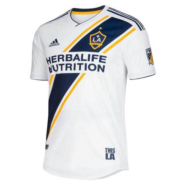 Camiseta Los Angeles Galaxy Replica Primera Ropa 2019/20 Blanco